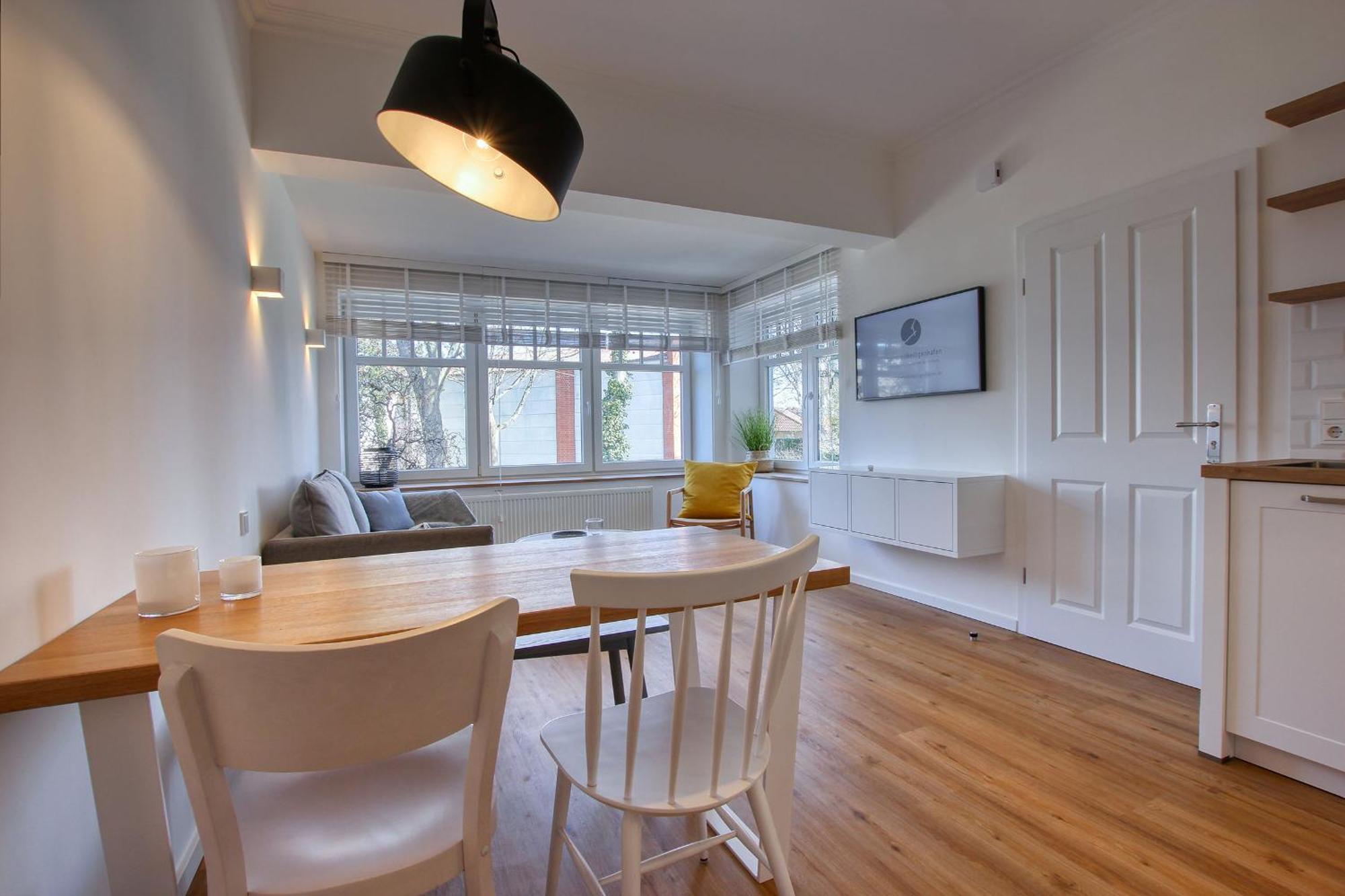 Landhaus Am Ufer - Wohnung 2 ハイリゲンハーフェン エクステリア 写真