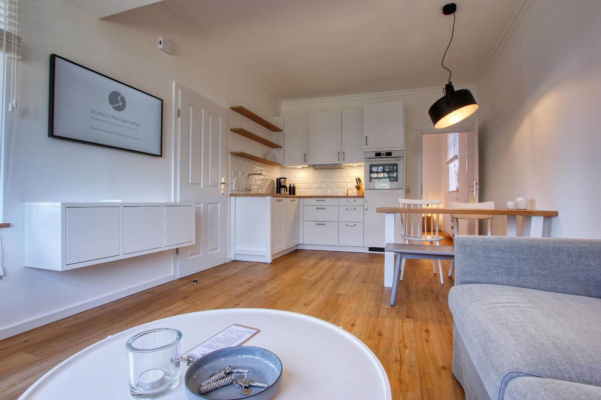 Landhaus Am Ufer - Wohnung 2 ハイリゲンハーフェン エクステリア 写真